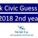 FA Civic Guess Paper 2018 2nd year
