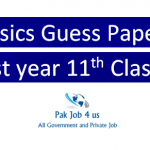 FSC 1st Year Physics Guess Paper 2018 (11th Class)