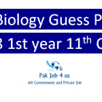 FSC 1st Year Biology Guess 2018 11th Class