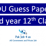 FA 2nd Year Urdu Guess paper 2018