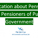 Notification about Pension to Civil Pensioners of Punjab Government